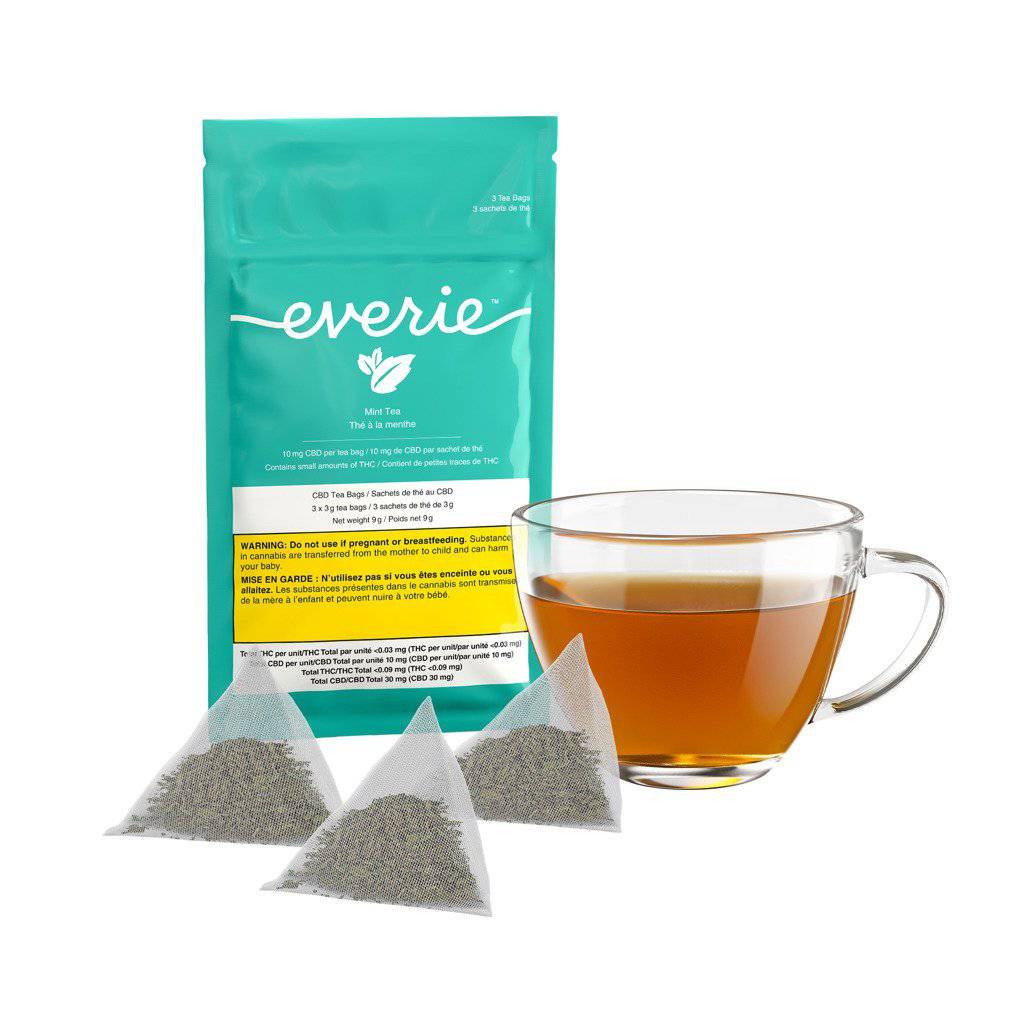 Edibles Solids - MB - Everie Mint CBD Tea Bags - Format