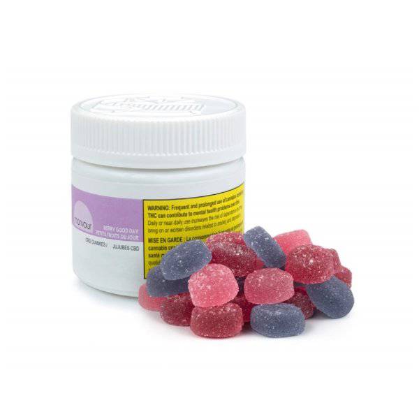 Edibles Solids - Sk - Monjour Berry Good Day Cbd Gummies - Format 