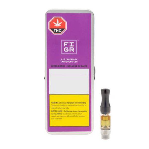 Extracts Inhaled - Mb - Figr Mixed Berry Thc 510 Vape Cartridge 