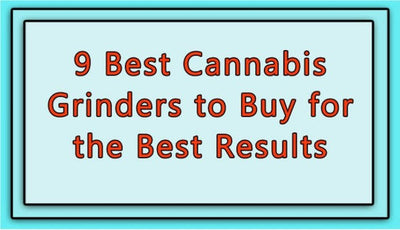 9 Best Cannabis Grinders to Buy for the Best Results