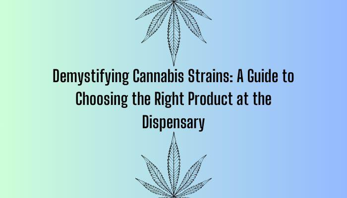 Demystifying Cannabis Strains: A Guide To Choosing The Right Product At The Dispensary
