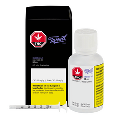 Extracts Ingested - MB - Tweed 4-1 CBD-CBG Oil - Format: - Tweed