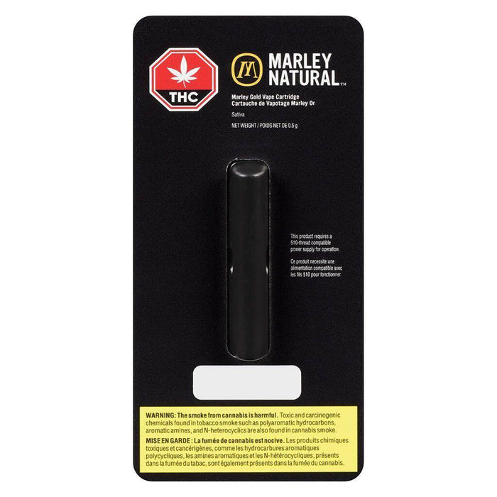 Extracts Inhaled - MB - Marley Natural Gold THC 510 Vape Cartridge - Format: - Marley Natural