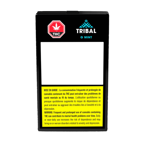 Extracts Inhaled - SK - Tribal G Mint Live Resin THC 510 Vape Cartridge - Format: