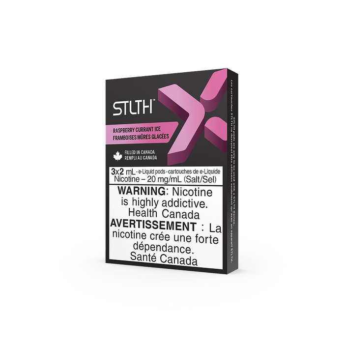 STLTH X Pod 3-Pack - Raspberry Currant Ice - STLTH