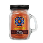 Candle Beamer Double Shot Smoke Killer Collection Moroccan Amber Small Glass Mason Jar 4oz - Beamer