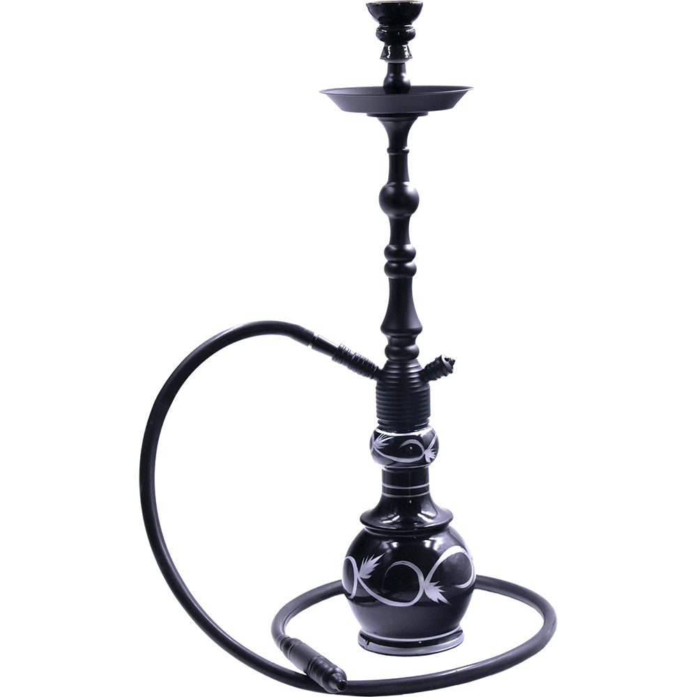 Hookah Aluminium Single Hose Large - Unbranded