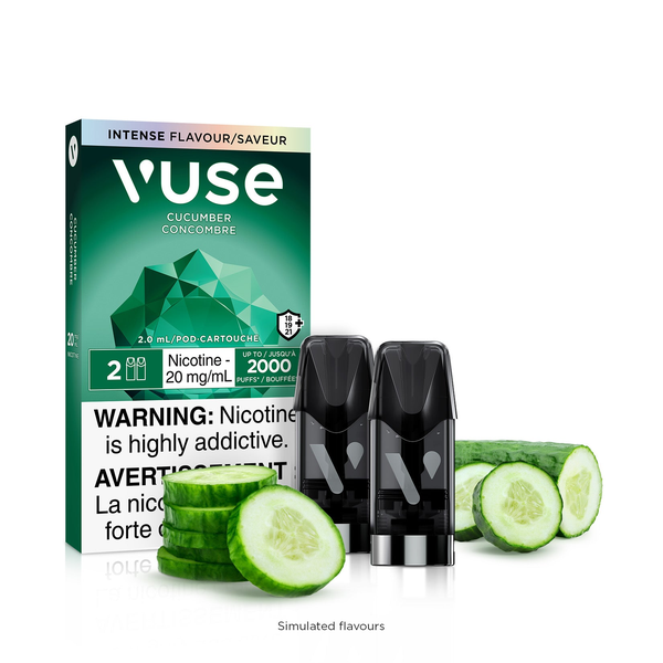 Manitoba *EXCISED* - Vuse ePOD 2PK Cucumber 20mg