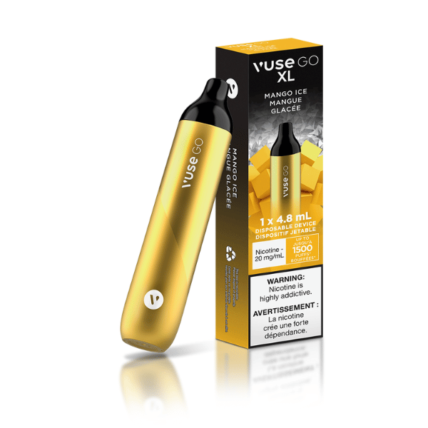 Vaping Supplies - Vuse Go XL Disposable Mango Ice - Vuse