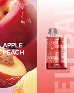 *EXCISED* RTL - Elf Bar Disposable Vape TE5000 650mAh Rechargeable Apple Peach - Elf Bar