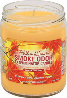 Smoke Odor Candle 13oz Fall 'n Leaves - Smoke Odor