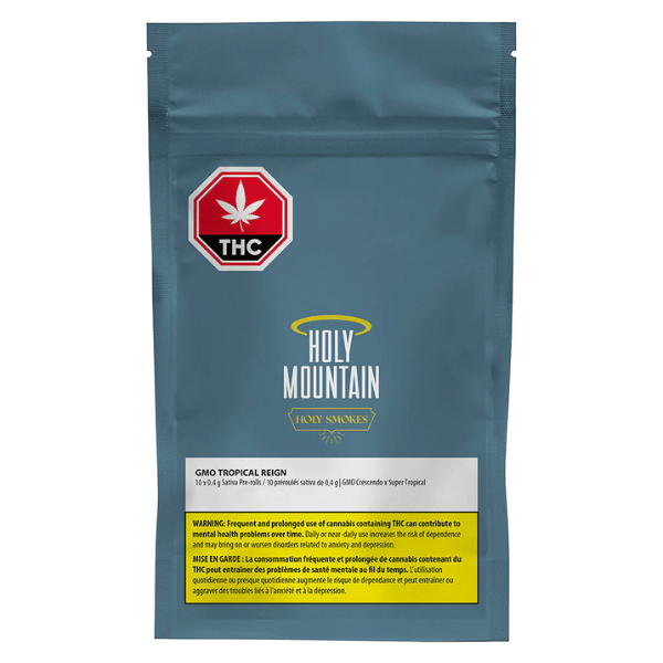 Dried Cannabis - MB - Holy Mountain Holy Smokes GMO Tropical Reign Pre-Roll - Format: - Holy Mountain