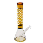 Glass Bong - 14" 7mm Global Stripes - Limited Time - Infyniti