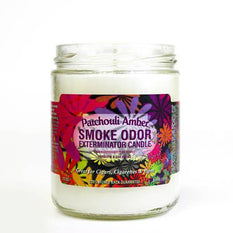 Smoke Odor Candle 13oz Patchouli Amber - Smoke Odor