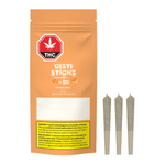 Extracts Inhaled - SK - Sticky Greens Orange Swirl Disti Sticks Infused Pre-Roll - Format: - Sticky Greens