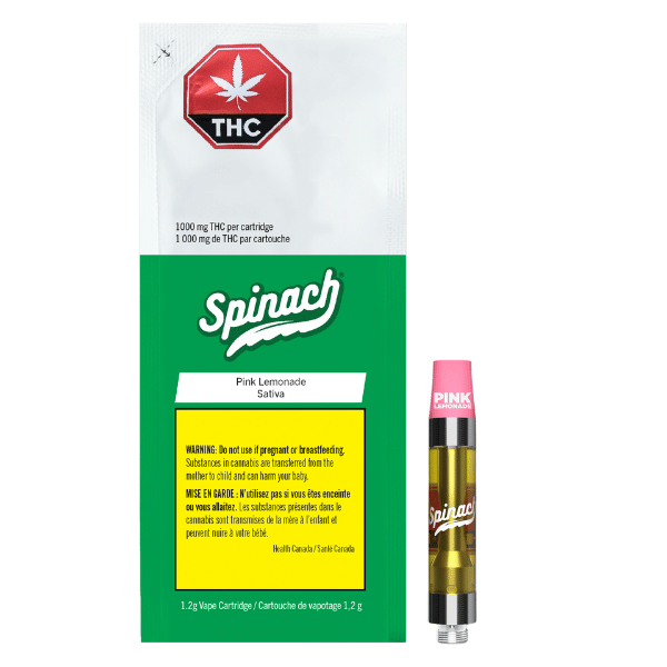 Extracts Inhaled - MB - Spinach Pink Lemonade THC 510 Vape Cartridge - Format: - Spinach