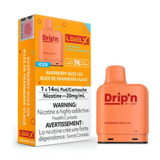 *EXCISED* RTL - Disposable Vape Level X Drip'n Pod Raspberry Buzz Ice 14ml - Drip'n