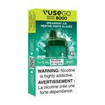 Vaping Supplies - Vuse GO 8000 Disposable Spearmint Ice - Vuse