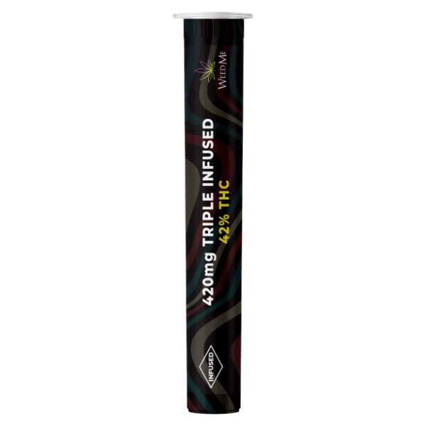 Extracts Inhaled - SK - Weed Me 420mg Triple Infused Pre-Roll - Format: - Weed Me