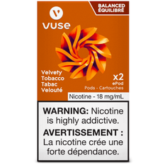 Vaping Supplies - Vuse ePOD - Velvety Tobacco - Vuse