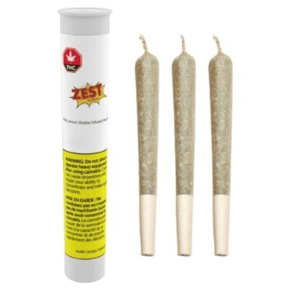 Extracts Inhaled - SK - Zest Cannabis Pink Lemon Shatter Infused Pre-Roll - Format: - Zest Cannabis