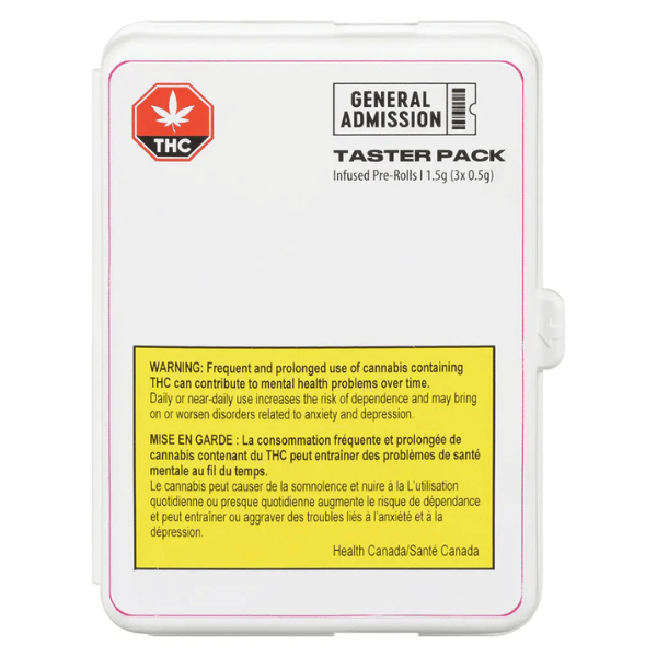 Extracts Inhaled - SK - General Admission Taster Pack Distillate Infused Pre-Roll - Format: - General Admission