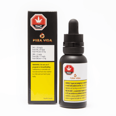 Extracts Ingested - MB - Pura Vida Sativa Daybreak Honey Drops THC Oil - Format: - Pura Vida