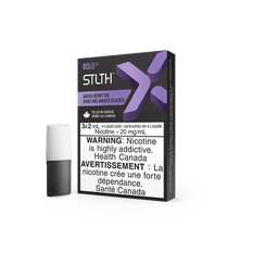 *EXCISED* STLTH X Pod 3-Pack - Mixed Berry Ice - STLTH