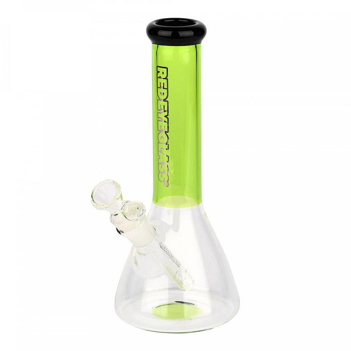 Red Eye Glass - 9.5" Nollie Beaker Tube - Red Eye Glass