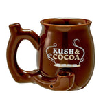 Ceramic Kush and Cocoa Mug Pipe - Roasted and Toasted