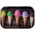 Pulsar Metal Rolling Tray - Medium - Ice Cream Dream - Pulsar