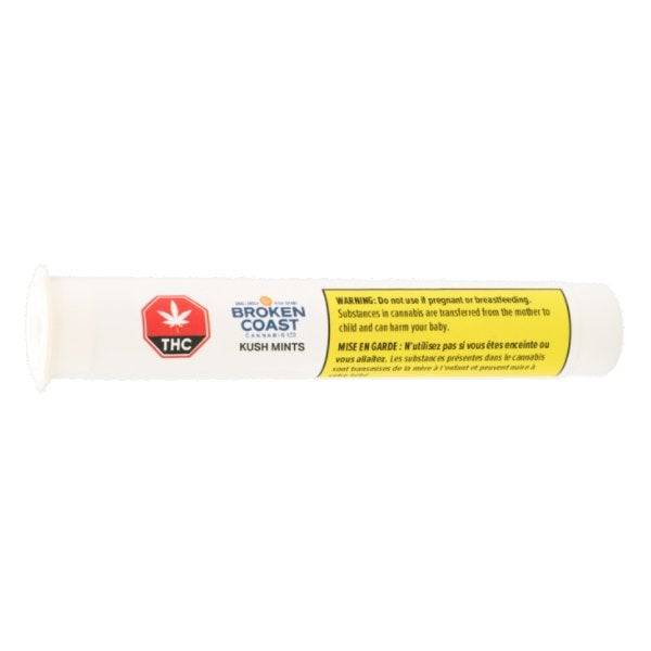 Dried Cannabis - SK - Broken Coast Kush Mints Pre-Roll - Format: - Broken Coast