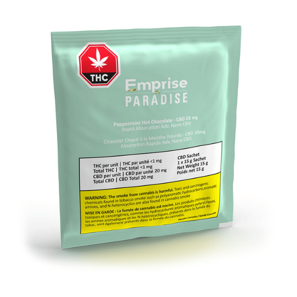 Edibles Solids - SK - Emprise in Paradise Peppermint Hot Chocolate CBD Beverage Mix - Format: - Emprise in Paradise