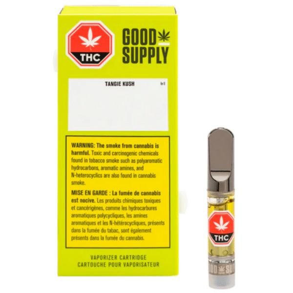 Extracts Inhaled - MB - Good Supply Tangie Kush THC 510 Vape Cartridge - Format: - Good Supply