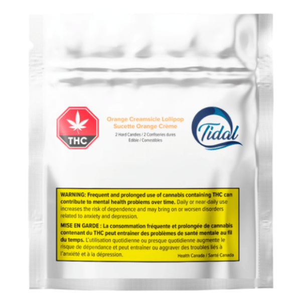 Edibles Solids - MB - Tidal Orange Creamsicle THC Lollipop - Format: - Tidal