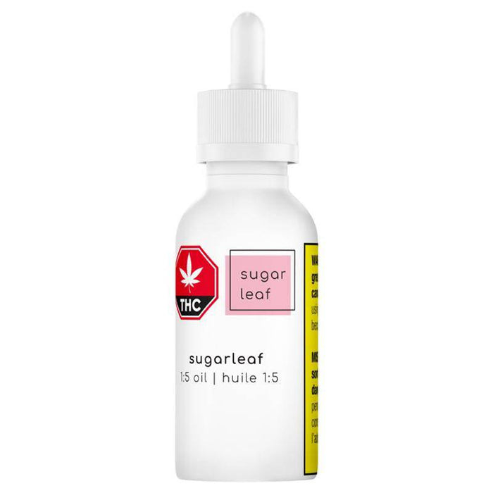 Extracts Ingested - MB - Sugar Leaf 1-5 THC-CBD Oil - Volume: - Sugar Leaf by 7Acres