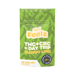 Edibles Solids - MB - Feelz by Spinach Day Trip Mango Lime THC-CBC Gummies - Format: - Spinach