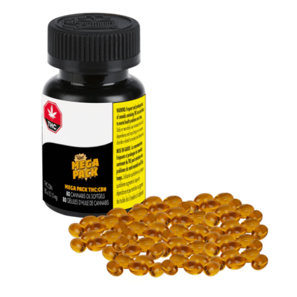 Extracts Ingested - MB - Tweed Mega Pack 1-1 THC-CBN Gelcaps - Format ...