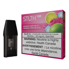 *EXCISED* RTL - STLTH Pro Pod Pack Raspberry Lemon Lime Ice 4ml Pack of 2 Pods - STLTH