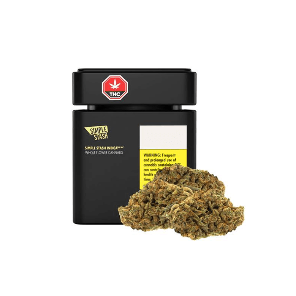 Dried Cannabis - MB - Simple Stash Indica Flower - Grams: