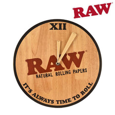 Raw Wooden Clock - Raw