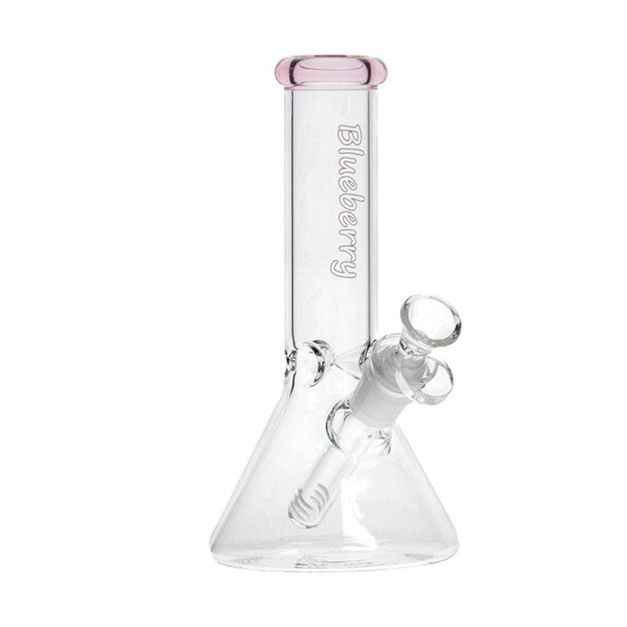 Glass Bong - Blueberry - 8" Beaker Bong - Blueberry