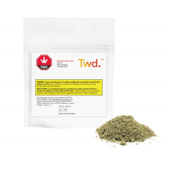 Dried Cannabis - MB - TwD Tropical Hazy Daze Milled Flower - Format: