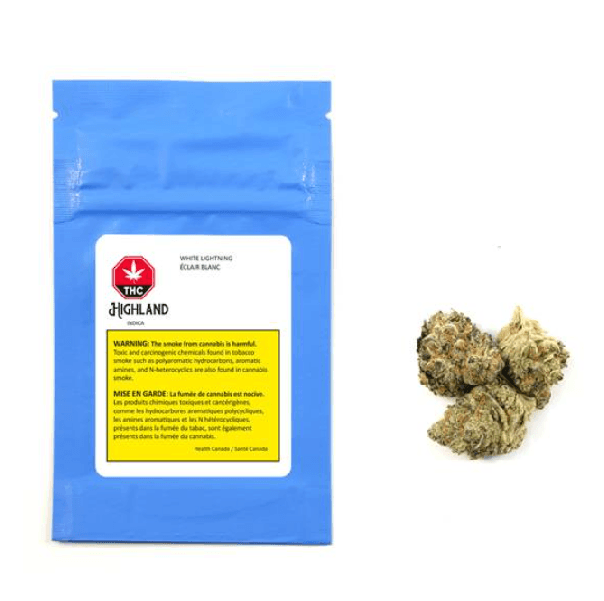 Dried Cannabis - MB - Highland Grow White Lightning Flower - Format: - Highland Grow