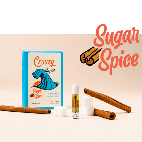 Extracts Inhaled - MB - Cruuzy Sugar Spice Indica THC 510 Vape Cartridge - Format: - Cruuzy