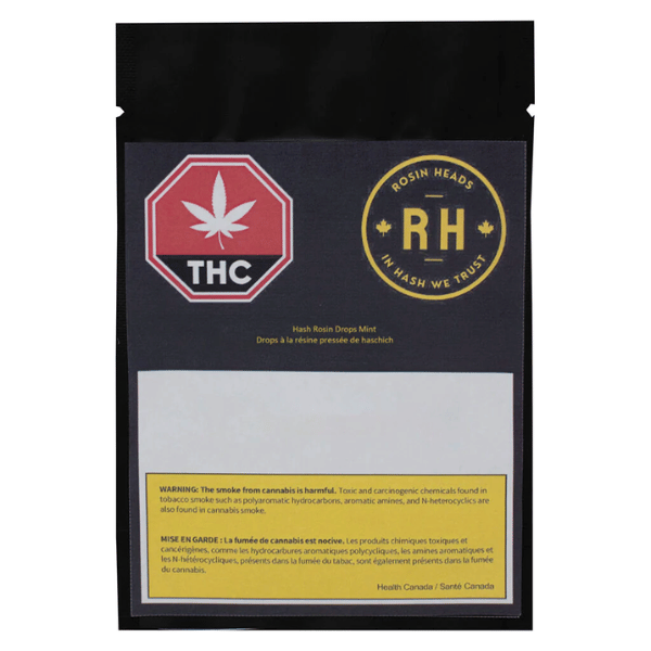 Extracts Ingested - MB - Rosin Heads Hash Rosin Drops Mint THC Lozenges - Format: - Rosin Heads