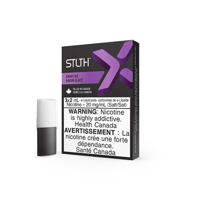 *EXCISED* STLTH X Pod 3-Pack - Grape Ice - STLTH