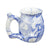 Ceramic Roast and Toast Mug Pipe Marble Blue