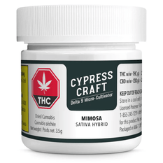 Dried Cannabis - SK - Cypress Craft Mimosa Flower - Format: - Cypress Craft