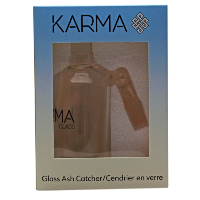 Ash Catcher Karma Glass Honeycomb 14mm 45 Degree - Karma